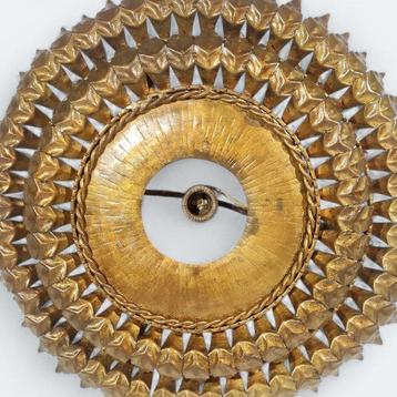 Plafondlamp - Gouden Metaal - Sunburst plafondlamp