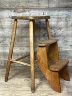 Escalier de cuisine - Bois - Escabeau de cuisine vintage