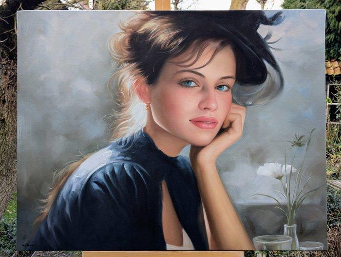 Wilhem VON KALISZ (XX-XXI) - Electra (XL size), Antiek en Kunst, Kunst | Schilderijen | Klassiek