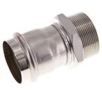 Perskoppeling - 54mm Persmof & R 2 Buiseinde - RVS, Verzenden, Nieuw