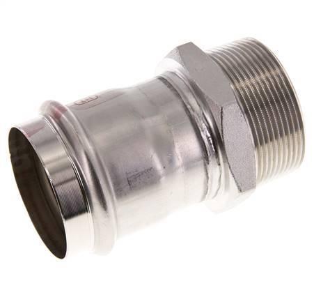 Perskoppeling - 54mm Persmof & R 2 Buiseinde - RVS, Doe-het-zelf en Bouw, Overige Doe-Het-Zelf en Bouw, Verzenden