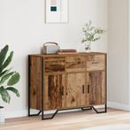 vidaXL Dressoir Oud Hout Eik 97x32,5x74,5 cm Gerecycled Hout, Verzenden, Nieuw