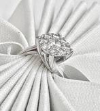 Pala Diamond - Bague - 18 carats Or blanc - 0.50ct. tw., Handtassen en Accessoires, Ringen, Nieuw