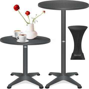 KESSER® Bartafel - Bistrotafel - Verstelbaar - 70-110cm - An, Verzenden