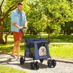 Hondenbuggy - FurryFriends - Inklapbaar - Blauw, Ophalen of Verzenden, Nieuw