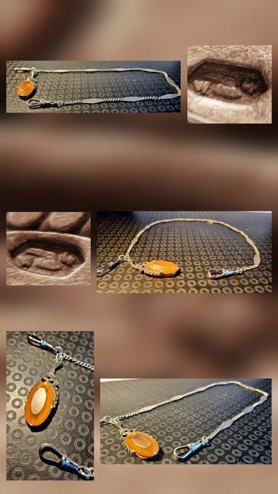 Antike 15,5 Gramm Silber 800er Taschenuhrenkette, Bijoux, Sacs & Beauté, Montres | Hommes