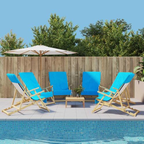 vidaXL Strandhanddoeken 6 st 400 g/m² 60x135 cm stof, Huis en Inrichting, Badkamer | Badtextiel en Accessoires, Nieuw, Verzenden