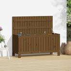 vidaXL Tuinbox 108x42,5x54 cm massief grenenhout honingbruin, Tuin en Terras, Verzenden, Nieuw