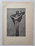 Félicien Rops (1833-1898) - Twee werken: Crucifiee en Vieux, Antiquités & Art