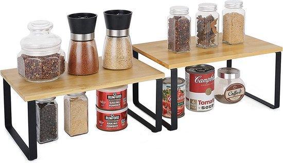 2dekans | Keukenrekjes - Aanrecht Organizer - set van 2-, Huis en Inrichting, Keuken | Keukenbenodigdheden, Ophalen of Verzenden