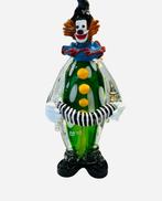 Filippo Maso - Beeldje - Clown musicista - Muranoglas, Antiek en Kunst, Antiek | Glaswerk en Kristal