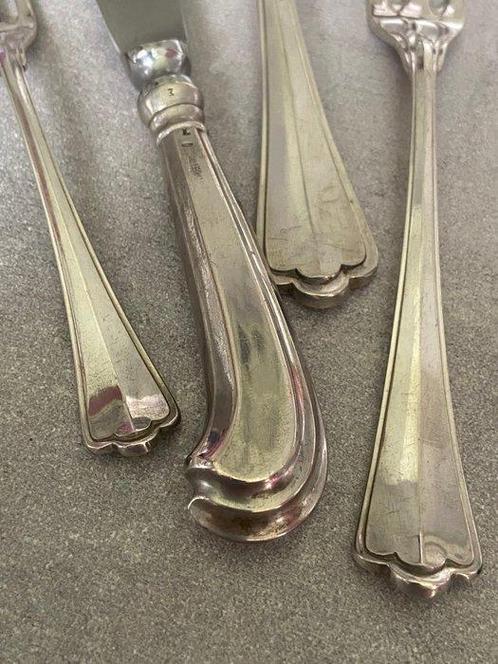 Argento 800 San Marco Venezia - Per 6 persone - Ménagère, Antiek en Kunst, Antiek | Zilver en Goud