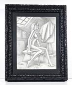 Mark Kostabi (1960) - Priming tha canvas