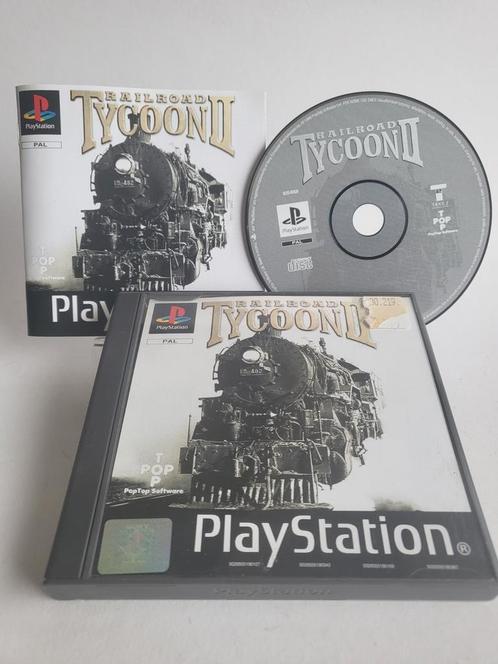 Railroad Tycoon II Playstation 1, Games en Spelcomputers, Games | Sony PlayStation 1, Zo goed als nieuw, Ophalen of Verzenden
