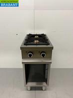 RVS 2 pits gasfornuis fornuis 700 Series 40 cm 12 kW Horeca, Zakelijke goederen, Ophalen of Verzenden, Nieuw in verpakking