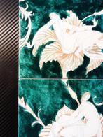 Ontwerp Tegel (2) - Vrouwen op bloemen - Ceramica Bardelli