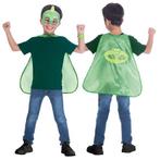 Kind Kostuum PJ Masks Gekko Cape Sett 4/8 jaar, Enfants & Bébés, Verzenden