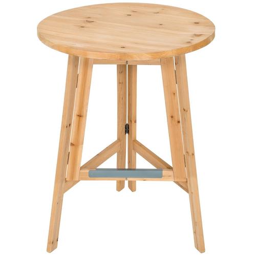 tectake Party statafel van massief hout inklapbaar 79x110cm, Tuin en Terras, Overige Tuin en Terras, Verzenden