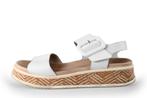 Rieker Sandalen in maat 38 Wit | 5% extra korting, Verzenden, Wit, Sandalen of Muiltjes, Gedragen