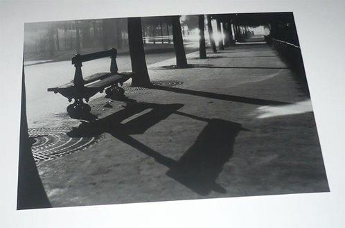 René JACQUES - Le Banc, Boulevard Pasteur, Paris, 1927, Antiek en Kunst, Kunst | Schilderijen | Modern