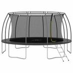 vidaXL Trampolineset rond 150 kg 488x90 cm, Kinderen en Baby's, Speelgoed | Buiten | Trampolines, Verzenden, Nieuw