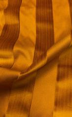 Stof met verticale fluwelen strepen op katoen. - Textiel -, Antiquités & Art