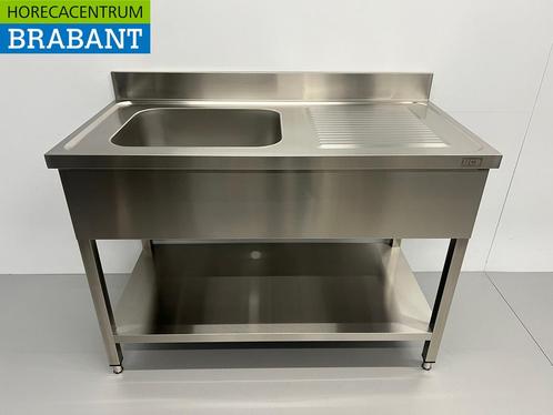 RVS Spoeltafel spoelbak 120 x 60 cm Horeca, Zakelijke goederen, Horeca | Meubilair en Inrichting, Ophalen of Verzenden
