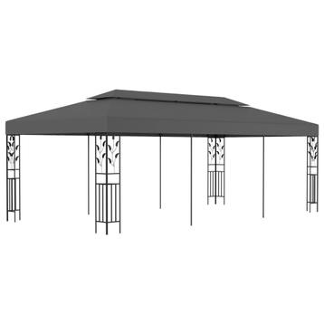 vidaXL Prieel 3x6 m antraciet, Verzenden