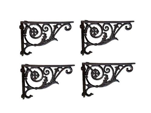 Decoratief ornament (4) - Europa - set van 4 plankendragers, Antiek en Kunst, Curiosa en Brocante