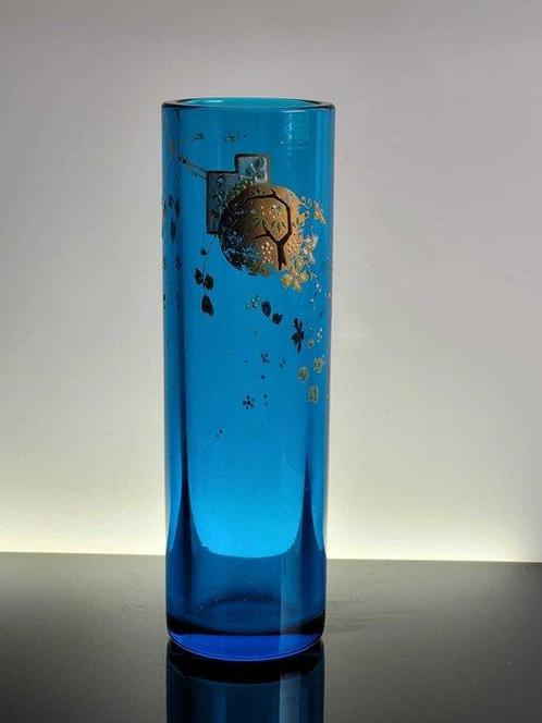 Baccarat - Vase - Clair de Lune - Cristal, Émail - Eugène, Antiek en Kunst, Antiek | Glaswerk en Kristal