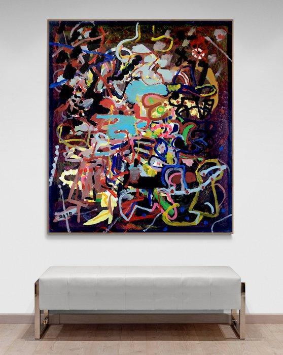 Ralf Altrieth - Cours de Tango - XXL, Antiek en Kunst, Kunst | Schilderijen | Modern