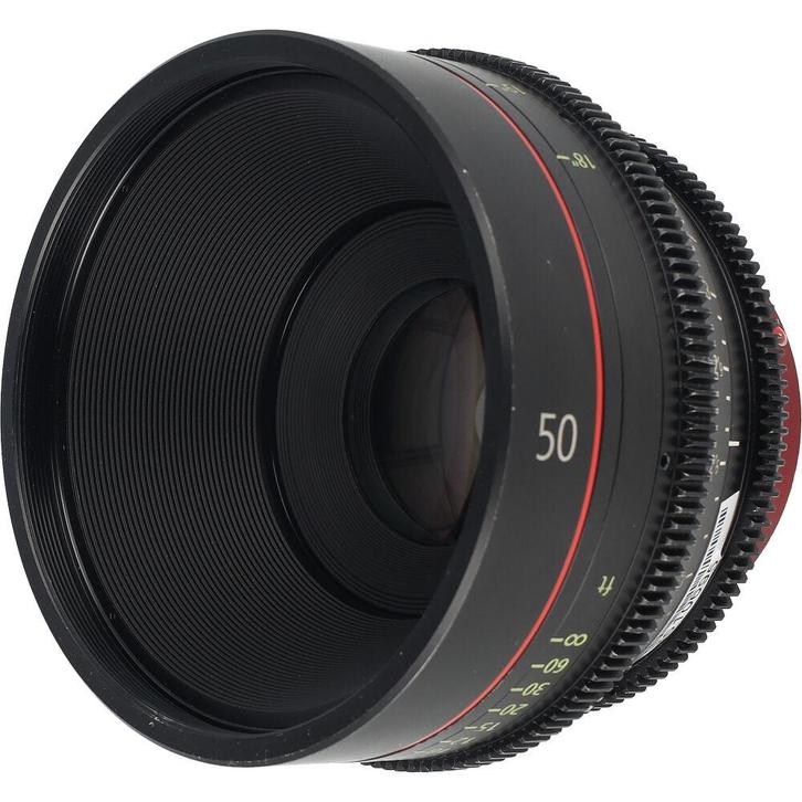 Canon CN-E 50mm T1.3 L F (M) Cine-Servo | Tweedehands, Audio, Tv en Foto, Foto | Lenzen en Objectieven, Zo goed als nieuw, Verzenden