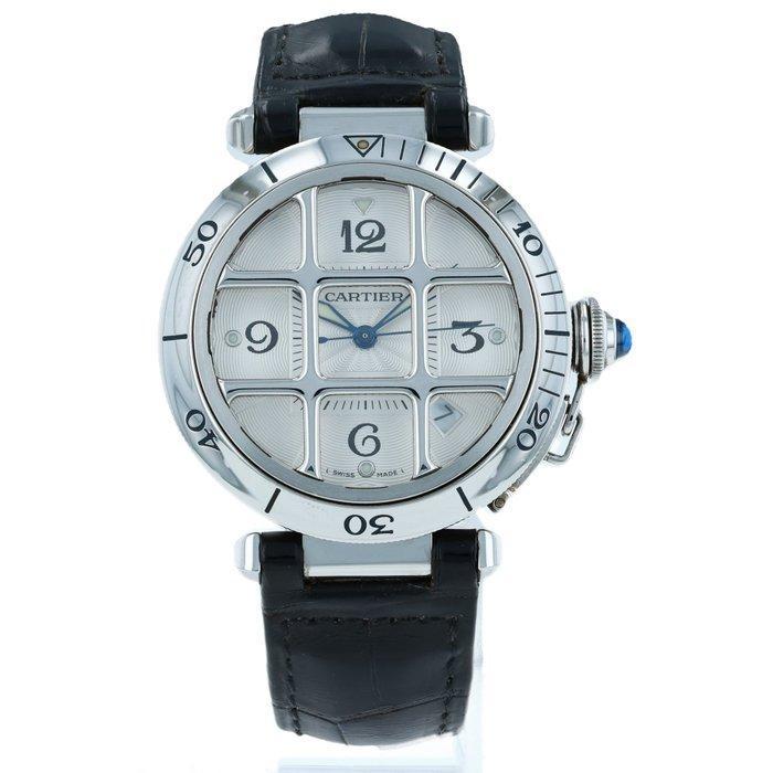 Cartier - Pasha Grid Date - Zonder minimumprijs -, Handtassen en Accessoires, Horloges | Heren