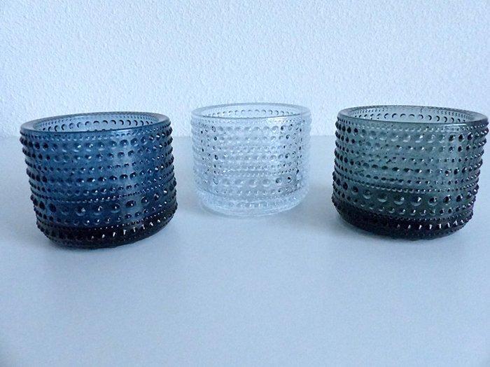 Iittala - Oiva Toikka en Markku Salo - Kaarsenhouder (5) -, Antiek en Kunst, Curiosa en Brocante
