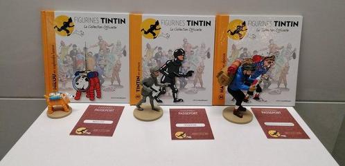 Moulinsart - Tintin - 3 - Figurines tintin la collection, Livres, BD