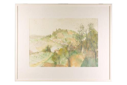 Rudolf Hradil (1925-2007) - Bergige Landschaft, Antiek en Kunst, Kunst | Schilderijen | Modern