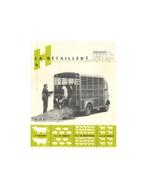 1957 CITROEN H VEEWAGEN BROCHURE FRANS, Livres, Autos | Brochures & Magazines