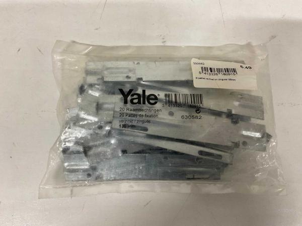 Veiling - 6x Raamhechtingset verzinkt 130mm, Doe-het-zelf en Bouw, IJzerwaren en Bevestigingsmiddelen