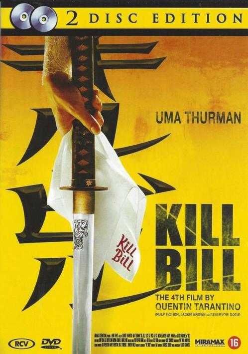 Kill Bill met bonus disc (dvd tweedehands film), Cd's en Dvd's, Dvd's | Actie, Ophalen of Verzenden