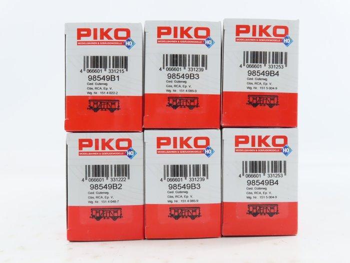 Piko H0 - 98549B1/98549B2/98549B3/98549B4 - Wagon de, Hobby en Vrije tijd, Modeltreinen | H0
