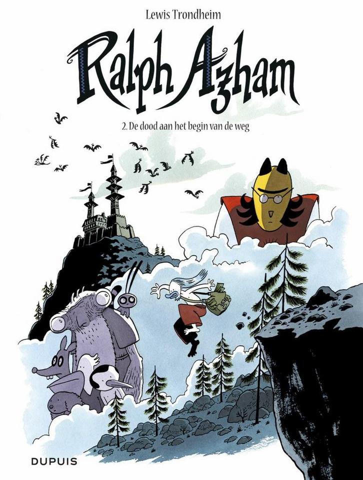 De dood aan het begin van de weg / Ralph Azham / 2 Trondheim, Livres, BD, Envoi