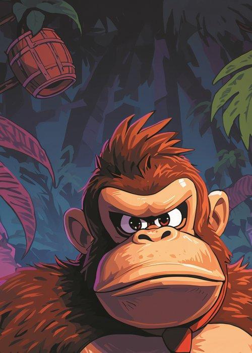 Collectibles & Co. - Donkey Kong - “Natural Donkey Kong” by, Games en Spelcomputers, Spelcomputers | Overige Accessoires