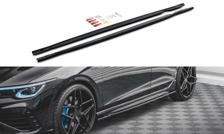Side Skirts Diffuser V.1 voor Volkswagen Golf 8 R / 8.5 R, Autos : Divers, Tuning & Styling, Enlèvement ou Envoi