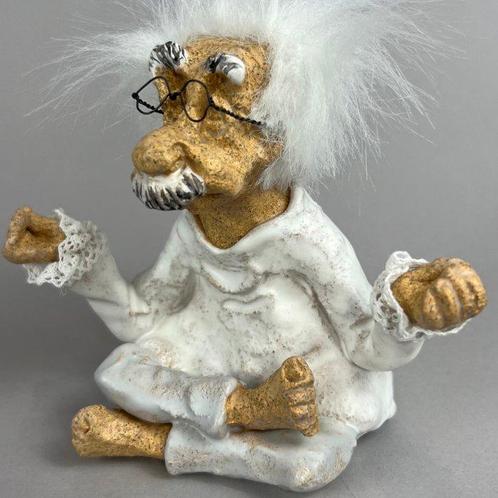 Anna Em - No reserve- Albert Einstein - hand made, Antiek en Kunst, Curiosa en Brocante