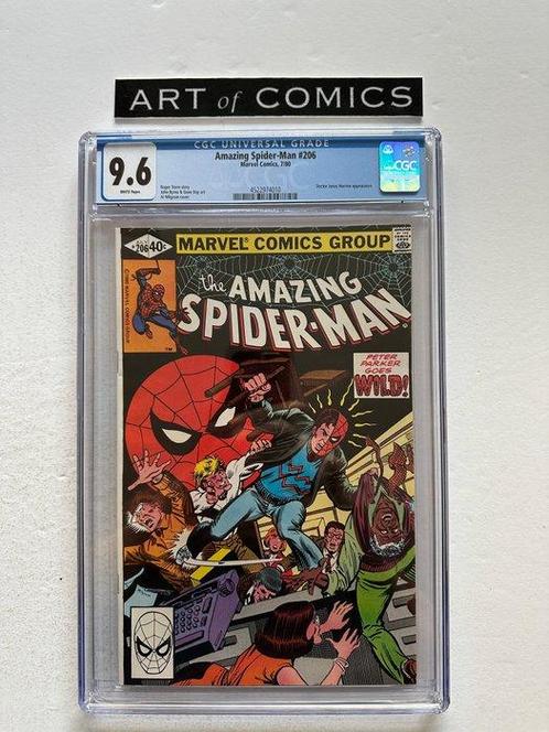The Amazing Spider-Man #206 - CGC 9.6  - Doctor Jonas Harrow, Boeken, Strips | Comics