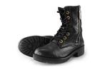 Tommy Hilfiger Veterboots in maat 37 Zwart | 5% extra, Kleding | Dames, Schoenen, Verzenden, Zwart, Overige typen, Zo goed als nieuw