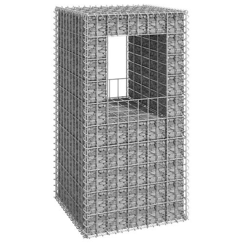 vidaXL Schanskorf paal 50x50x100 cm ijzer, Tuin en Terras, Palen, Balken en Planken, Nieuw, Verzenden