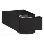 Handdouchehouder Porter E HansGrohe Wand Mat Zwart, Ophalen of Verzenden, Nieuw, Douche