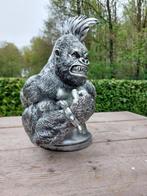 Statue, gorilla with cockscomb - 30 cm - polyresine