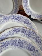 Dessertservies (6) - Servicio de postre decorado con flores